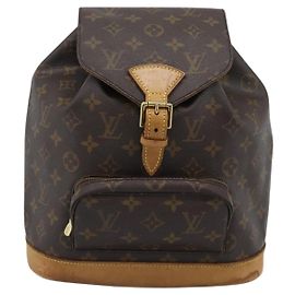Louis Vuitton Vintage Montsouris Monogram Canvas MM