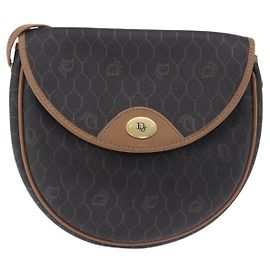 Christian Dior Vintage Honeycomb Canvas