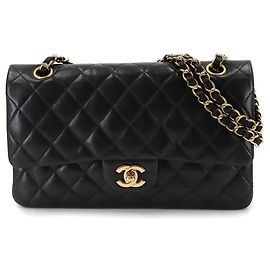 Borsa a tracolla con catena Chanel Matelasse 25