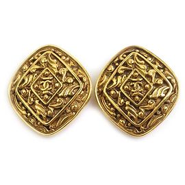 Orecchini a clip Chanel Gold