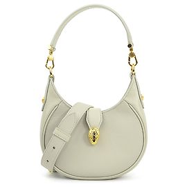 Bulgari Borsa a mano Bvlgari Serpenti Ellipse in pelle