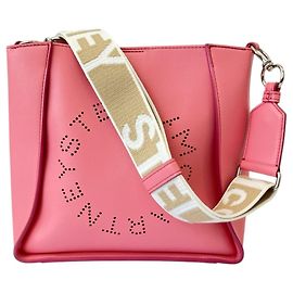 Stella Mc Cartney Stella McCartney Mini Eco Soft Logo Belt Crossbody Shoulder Bag