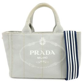 Prada Canapa Convertible Canvas Mini