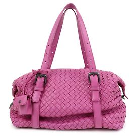 Bottega Veneta Boston Intrecciato Nappa Medium
