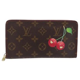Louis Vuitton Porte-Monnaie Zippy Limited Edition Monogram Cerises