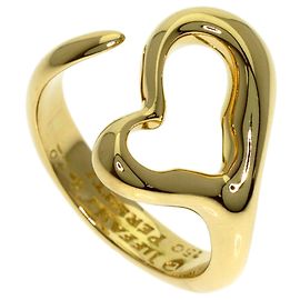 Autre Marque Tiffany & Co. Open Heart Ringband aus 18K Gelbgold