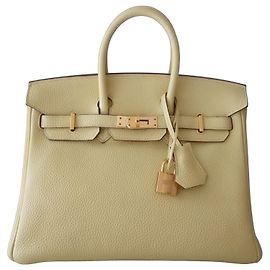 Hermès Birkin 25 Pelle Togo Giallo