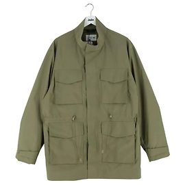 Lacoste Khaki waterproof coat