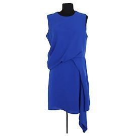 Abito blu Alexander McQueen in sintetico