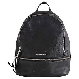 Michael Kors Rucksack aus schwarzem Leder