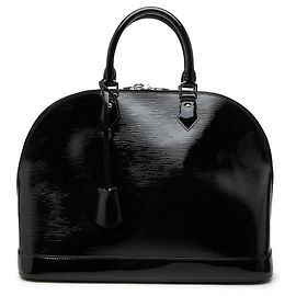 Borsa a mano Louis Vuitton Electric Epi Alma GM Nera