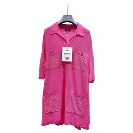 Vestido Chanel Rosa de Viscosa Talla 34