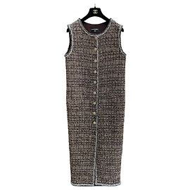 Chaleco Largo de Tweed Chanel