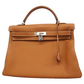 Hermès Borsa Hermes Kelly 40 Togo Gold