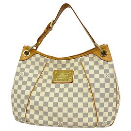 Borsa a tracolla Louis Vuitton Damier Azur Galliera PM