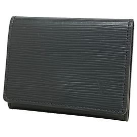 Tarjetero Louis Vuitton de piel Epi