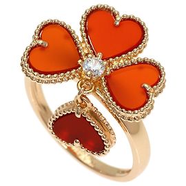 Van Cleef & Arpels Sweet Alhambra Fouilage #54 Ring