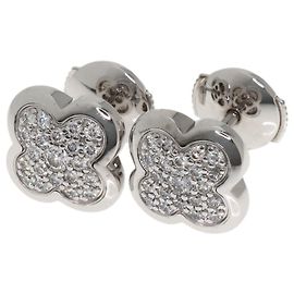 Orecchini Van Cleef & Arpels Pure Alhambra Diamanti