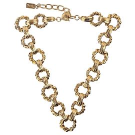 Collana a catena grande vintage Yves Saint Laurent