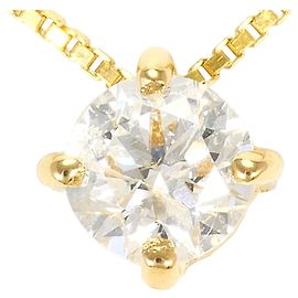 Autre Marque Collana in oro giallo 18K con pendente in diamante