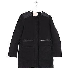 Chaqueta Maje de algodón negro