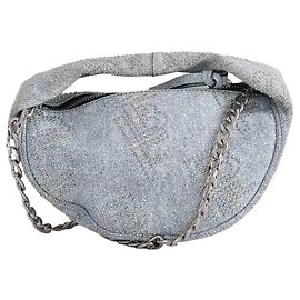 Mini borsa By Far blu in sintetico