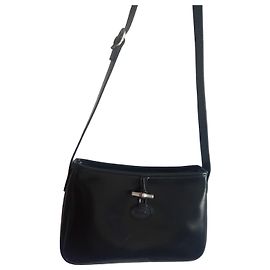 Longchamp Roseau bolso bandolera cuero negro