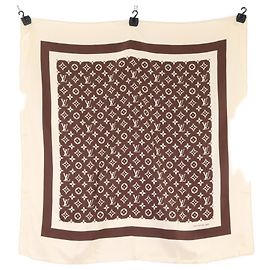 Pañuelo de seda Monogram Louis Vuitton