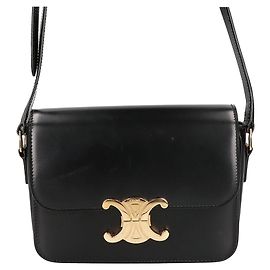 Céline Borsa a tracolla Teen Triomphe in pelle Celine