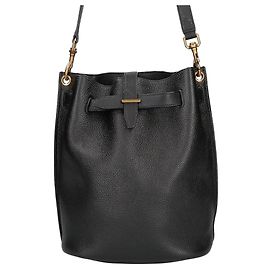 Autre Marque Borsa Bucket Boucle in Pelle Saint Laurent
