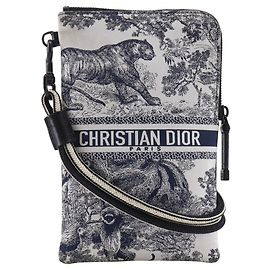 Bolsa de ombro em nylon Toile de Jouy Christian Dior DiorTravel