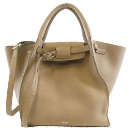 Céline Celine Small Big Bag Bolso de piel de becerro