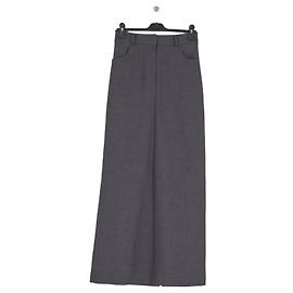 Autre Marque Falda larga gris con bolsillos THE FRANKIE SHOP