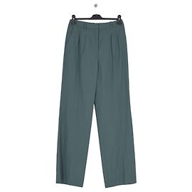 Loulou de Saison Pantalon en laine bleu