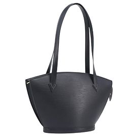 LOUIS VUITTON Epi Saint Jacques Powanie Long Bag Black M52332 LV