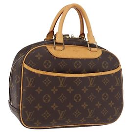 LOUIS VUITTON Monogram Trouville Hand Bag M42228 LV