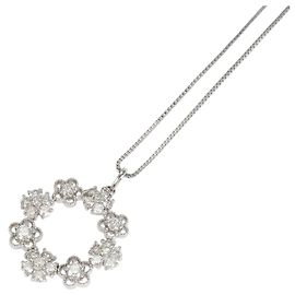 Autre Marque Collana in platino e diamanti