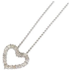 Autre Marque Collana in oro bianco 18K e diamanti