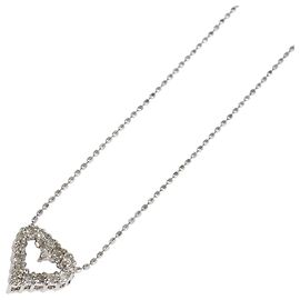 Autre Marque Halskette aus 18K Weißgold und Diamanten