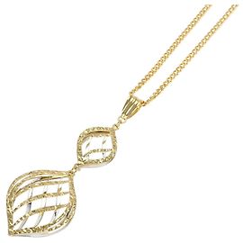 Autre Marque Collana in oro 18K bianco e giallo