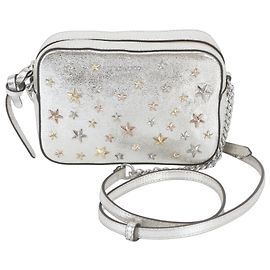 Borsa a tracolla in pelle con borchie Lullaby Star Jimmy Choo