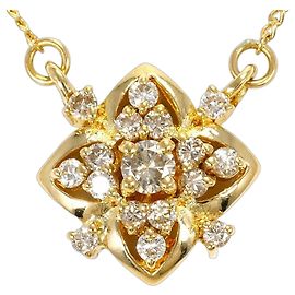 Autre Marque Collana in oro giallo 18K con diamante