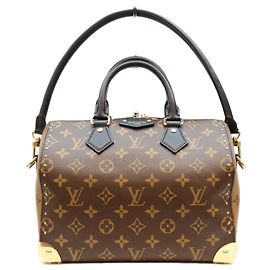Louis Vuitton Monogram Speedy Trunk 25 Boston Tasche