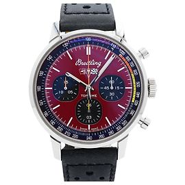 Relógio Masculino Breitling Top Time Chevrolet Corvette A25310 Mostrador Vermelho