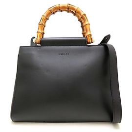 Borsa 2-Way GUCCI Bamboo Nymphaea