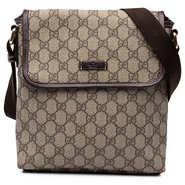 Gucci Beige GG Supreme Crossbody