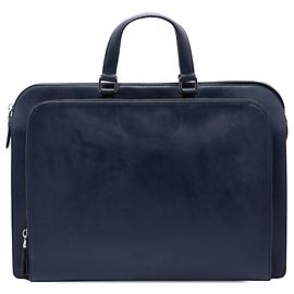 Mala de Negócios Prada Blue Saffiano