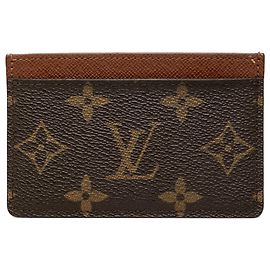 Tarjetero Louis Vuitton Brown Monogram