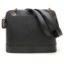Bolsa de Ombro Chanel Triple Coco Mark Chain