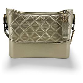 Chanel Gabrielle Quilted Aged Calfskin Small